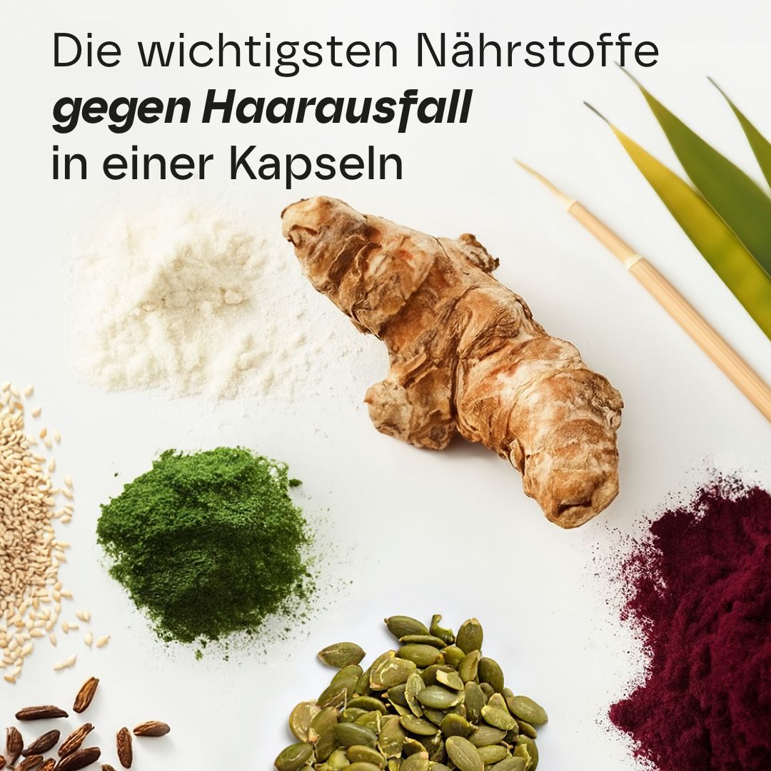 Die besten Vitamine und Mineralstoffe für volles Haar